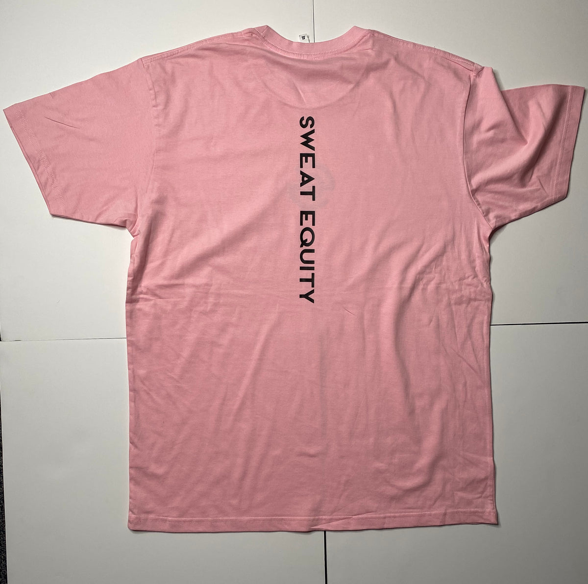 off white global warming tee pink