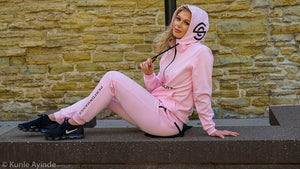 Pink Power Ranger Sweat Equity Jumpsuits