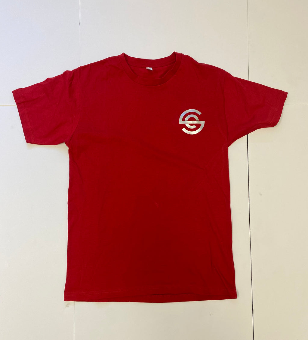 Red Sweat Equity Performance T Shirt